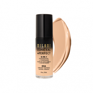 MILANI CONCEAL + PERFECT 2-IN-1 FOUNDATION - COR 02A