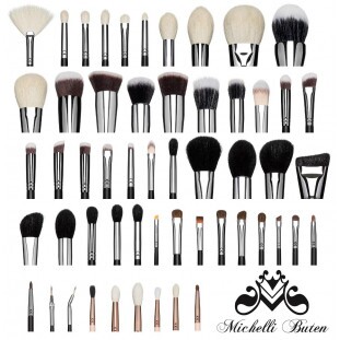 Kit Pinceis Completo 53 Modelos 