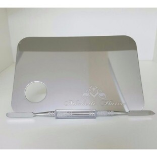 Lâmina e Espátula Para Máquiagem.  