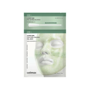 Celimax Ji Woo Gae Máscara Gel Cica Calmante Peeling Pha