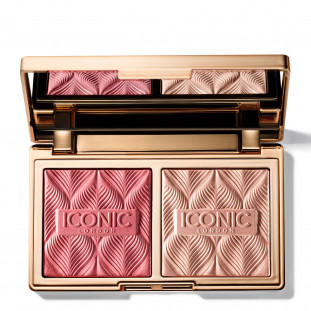 Iconic London Silk Glow Duo Rose Glow