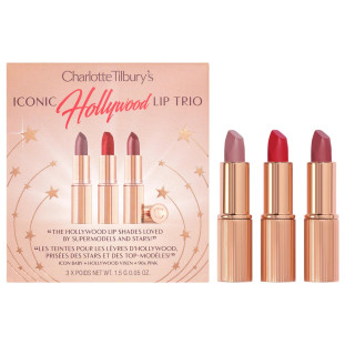Charlotte Tilbury Mini Iconic Hollywood Trio De Batons