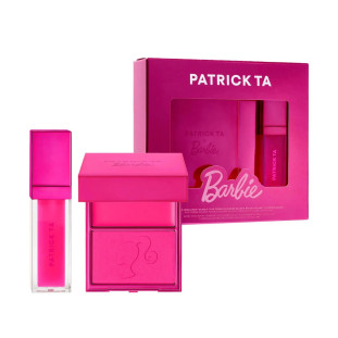 Patrick Ta X Barbie Blush Duo And Lip Pink