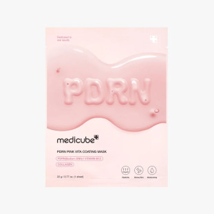 Medicube Pdrn Pink Vita Máscara Facial 1 Unidade