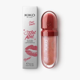 Kiko Milano Flirt Alert 3d Hydra Gloss 01 Pink Vibes Only