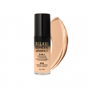 MILANI CONCEAL + PERFECT 2-IN-1 FOUNDATION - COR 02A
