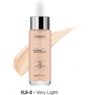 L'oréal Paris True Match Nude Plumping Tinted 30ml Cor 0.5 -2 Very Light