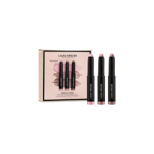 Laura Mercier Crème De La Crème Mini Trio De Sombras