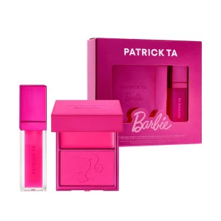 Patrick Ta X Barbie Blush Duo And Lip Pink